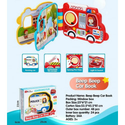 Interaktivna Knjiga Vozila – Beep Beep Car Book